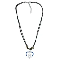 Heart with LOVE Letter Design Pendant with Chain for Boys/Girls/Friends-thumb1