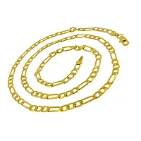 Gold Plated Stainless Steel Chain with Smooth Finish For Unisex-thumb3