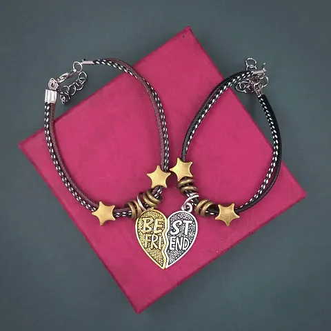 Love Forever! Dual Bracelets for Couple & Friends