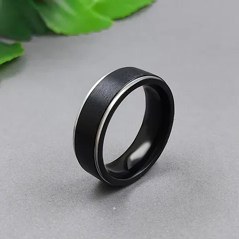 Stylish Metal Band Ring For Men