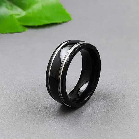 Stylish Metal Band Ring For Men