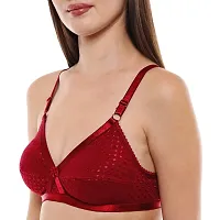 Stylish Fancy Spandex Non Padded Bras For Women Pack Of 3-thumb3