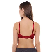 Stylish Fancy Spandex Non Padded Bras For Women Pack Of 3-thumb1