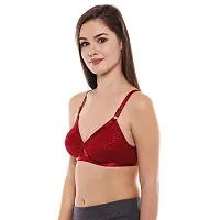 Stylish Fancy Spandex Non Padded Bras For Women Pack Of 3-thumb2