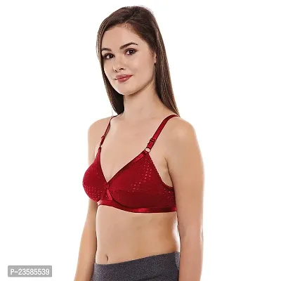 Stylish Fancy Spandex Non Padded Bras For Women Pack Of 3-thumb3