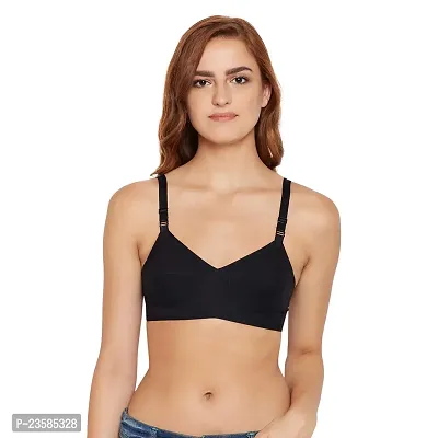 Stylish Fancy Cotton Non Padded Bras For Women Pack Of 3-thumb2