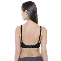 Stylish Fancy Cotton Non Padded Bras For Women Pack Of 4-thumb1