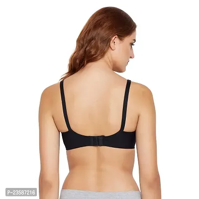 Stylish Fancy Cotton Non Padded Bras For Women Pack Of 3-thumb2