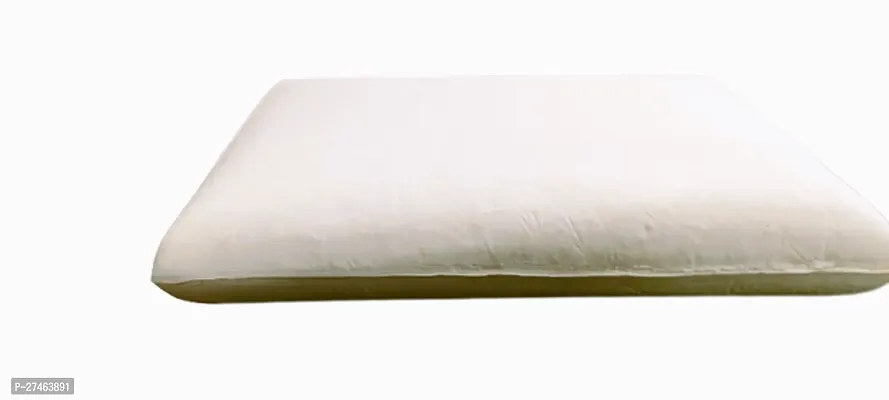 Comfortable Cervical Contour Memory Foam Sleeping Pillow White-thumb0