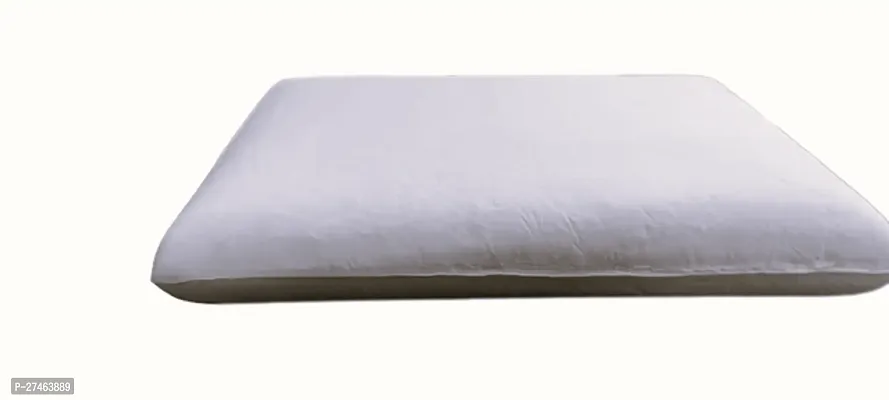 Comfortable Cervical Contour Memory Foam Sleeping Pillow White