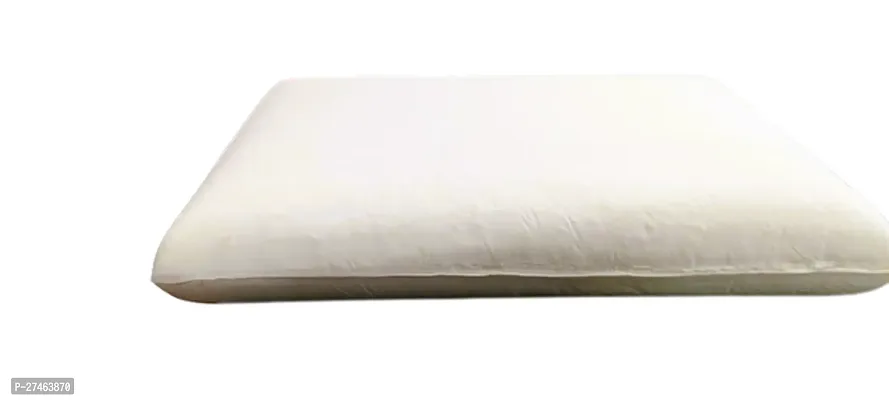 Comfortable Cervical Contour Memory Foam Sleeping Pillow White