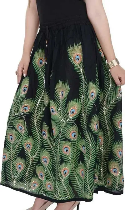 Printed Long Skirt For Women