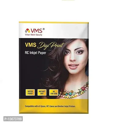 VMS DigiPrint 240 GSM A4 Glossy Photo Paper 8 x 20 Sheets-thumb0