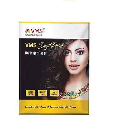 VMS DigiPrint 240 GSM A4 Glossy Photo Paper 8 x 20 Sheets