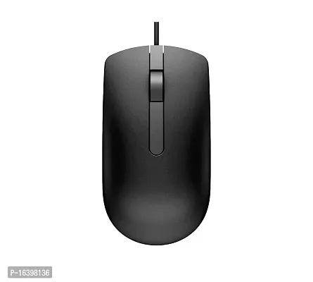 Dell MS116 1000Dpi USB Wired Optical Mouse, Led Tracking, Scrolling Wheel, Plug and Play.-thumb0