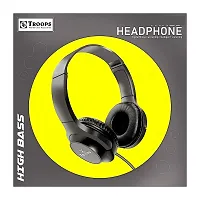 TP TROOPS  Comfortable Headset with Wireless  Headphones,Deep Bass, Foldable Headphones, Fast Pairing, Playtime, Workout/Travel-thumb3