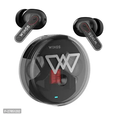 Best Low Latency 40ms Earbuds, Sync App Support, Ergonomically Designed Case, 50 Hours Playtime, Quad ENC Mic, Touch Controls.-thumb0