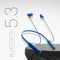 Modern Bluetooth Wireless Neckband  With Microphone-thumb2