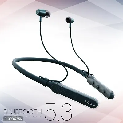 Modern Bluetooth Wireless Neckband With Microphone-thumb3