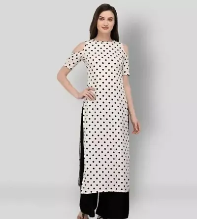 A-Line Blend Kurta For Women