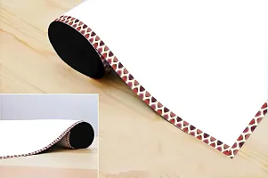 WallDesign Vinyl Tiger Dots Writing Film Flexible Fridge Magnet (1ft x 1ft, White)-thumb3