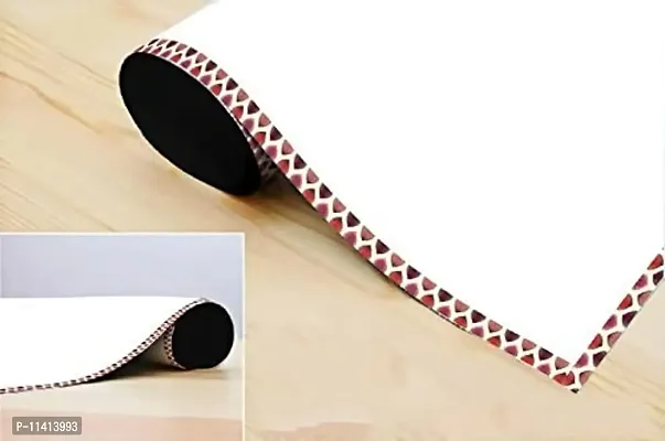 WallDesign Vinyl Tiger Dots Writing Film Flexible Fridge Magnet (1ft x 1ft, White)-thumb5