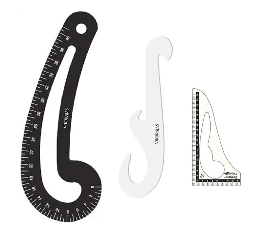 Single curve and Designer Triangle Scale Combo Pack