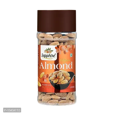 SAPPHIRE Roasted and Salted Almonds/Badam Giri Jar-(200gm )-thumb0