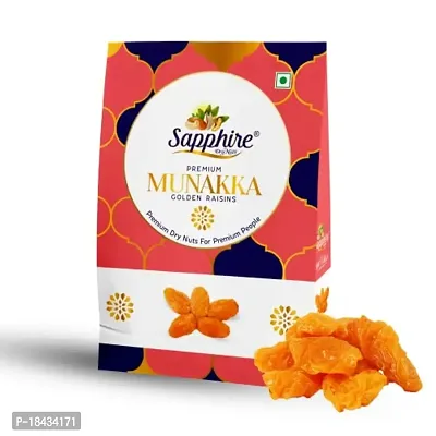 SAPPHIRE Premium Dried Munnakka/Golden Raisins (250gm)