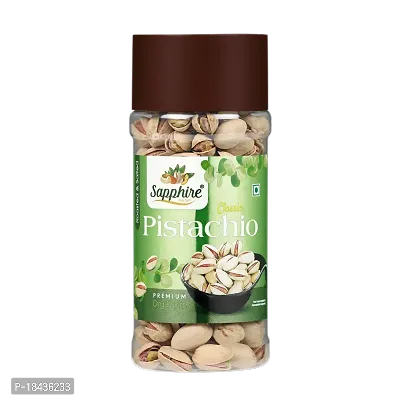 SAPPHIRE Roasted and Salted California Pistachios/Pista Jar - (200gm)