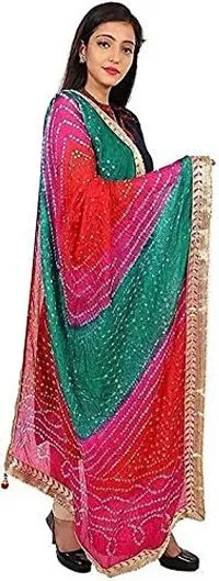 Classic Art Silk Dupatta For Women-thumb1