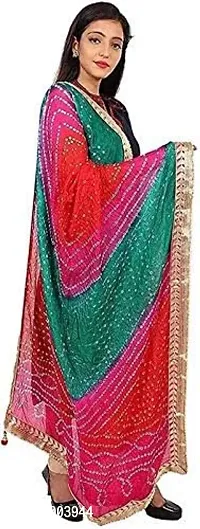 Classic Art Silk Dupatta For Women-thumb2