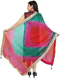 Classic Art Silk Dupatta For Women-thumb2