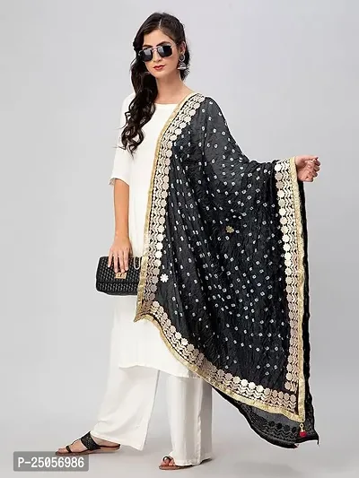 Classic Art Silk Dupatta For Women-thumb2