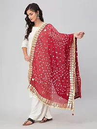 Classic Art Silk Dupatta For Women-thumb1