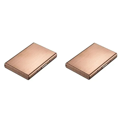 Designer Solid Card Holder For Men Pack Of 2