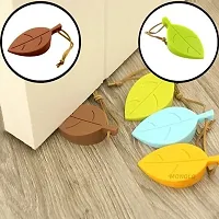 5 Pcs Silicone Leaf Shape Home Office Door Stop Stoppers-thumb3