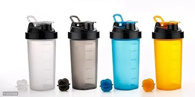 Stylish Plastic  Gym Shaker Water Bottle-thumb5