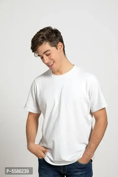 Men's Cotton Solid T-shirts