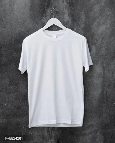 Plain Cotton Half Sleeve Tshirts