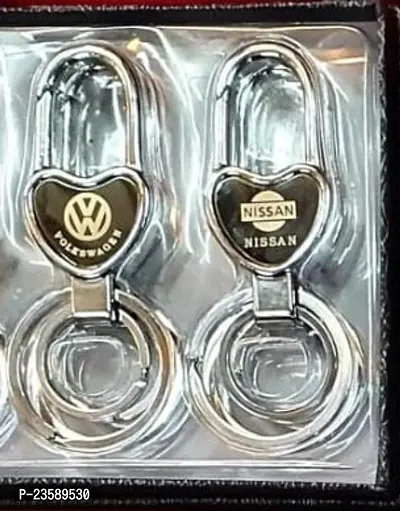 New Alloy Keychains Pack Of 2