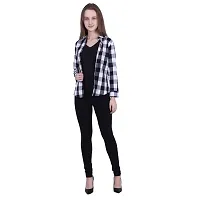 Classic Cotton Checked Shirt For Women-thumb2