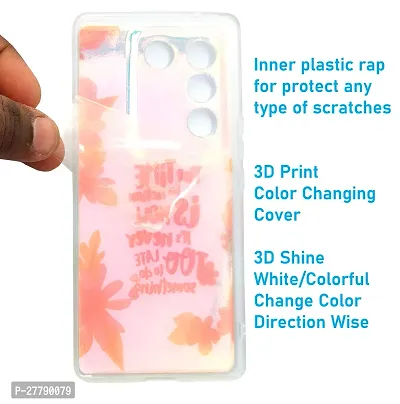 VIVO V27/27 PRO Mobile Case 3D Printed (pack of 1, any one color)-thumb3