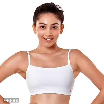 Stylish Cotton Blend Bra For Women-thumb0