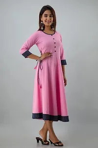 Pious LIBAS Cotton Dobby Anarkali Kurta for Womens/Anarkali Kurta for Women Anarkali Kurtas-thumb3