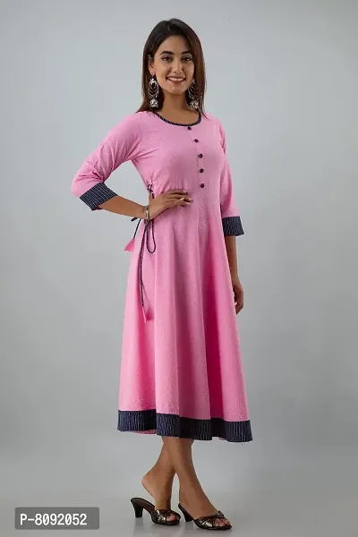 Pious LIBAS Cotton Dobby Anarkali Kurta for Womens/Anarkali Kurta for Women Anarkali Kurtas-thumb4