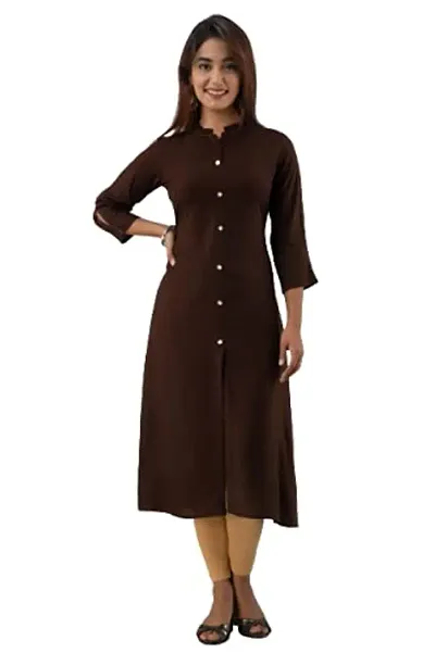 Pious LIBAS Rayon A-Line Kurta for Womens/Kurtas and Kurtis for Women