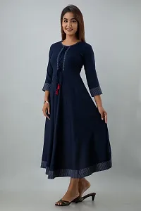 Pious LIBAS Rayon Anarkali Kurta for Womens/Anarkali Kurta for Women Anarkali Kurtas-thumb1