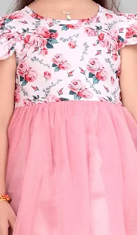 Classic Cotton Printed Dresses for Kids Girls-thumb2