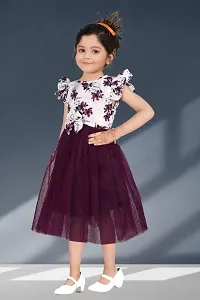 Classic Cotton Printed Dresses for Kids Girls-thumb3